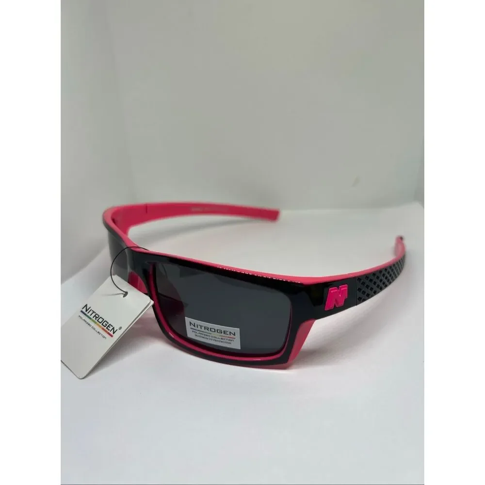 Nitrogen Pink Polarized Sport Sunglasses UV400 – Wraparound – New